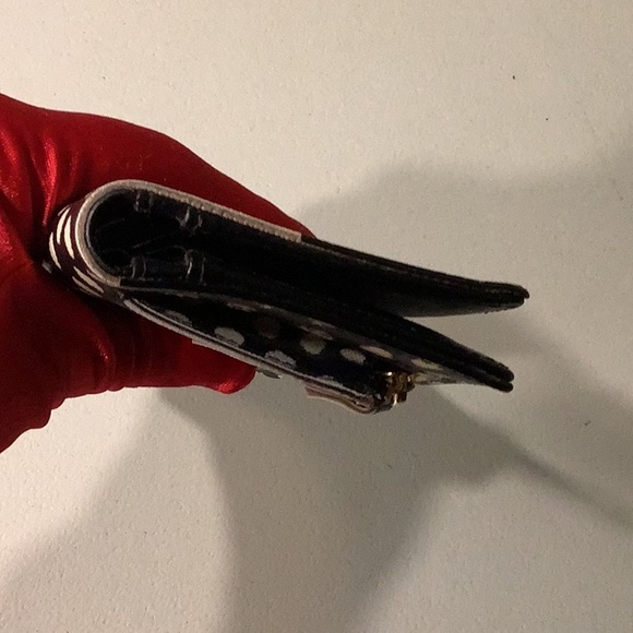 Kate Spade Black and White Polka Dot Wallet - Picture 7 of 10